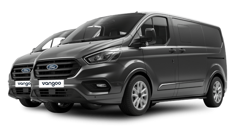 Two Vangoo commercial vans