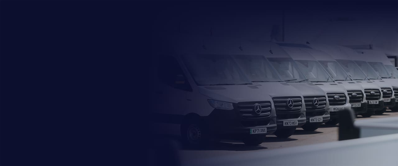 A Ford commercial vehicle